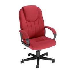 Trexus Intro Managers Armchair High Back 670mm Seat W520xD470xH440-540mm Burgundy