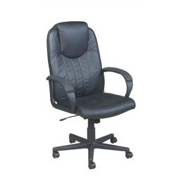 Trexus Intro Managers Armchair High Back 670mm Seat W520xD470xH440-540mm Leather