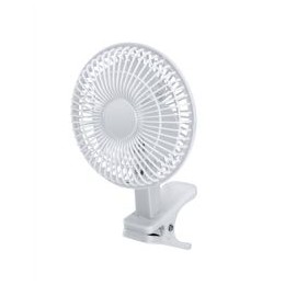 Connect-it Clip-On Fan with Tilt for Desk or Shelf 2-Speed 15W 152mm Ref ES176