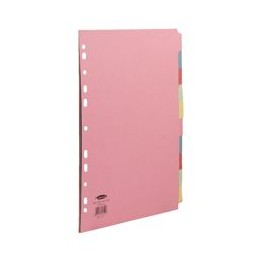 Concord Subject Dvdr 10Part A4 Punched Pockets J26