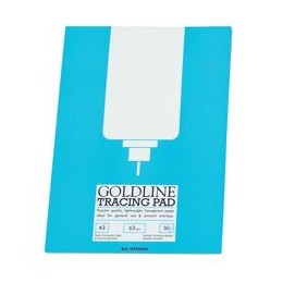 Goldline Popular Tracing Pad 63gsm 50 Sheets A3 Ref GPT2A3Z