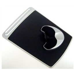 Easyglide Gel WristRest Mouse Mat Black
