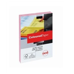 Data Colours Multifunctional Paper Coloured Ream-Wrapped 80gsm A3 Pink Ref 87356 [500 Sheets]