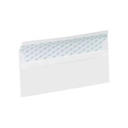 Ecolabel Envelopes Recycled Wallet Plain Press Seal 90gsm DL White Ref 273181 [Pack 1000]