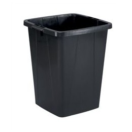 Durabin Slim Bin 90 Litres Black 1800474221