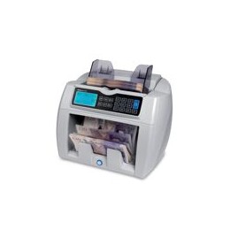 Safescan 2665 Banknote Counting Machine Pound and Euro Adjustable 800-1500 Notes/min 6.5kg Ref 112-0350