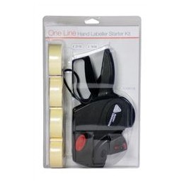 Avery Labelling Starter Kit with Single Line Labeller Gun � and � with Labels Ref SKSINGLE
