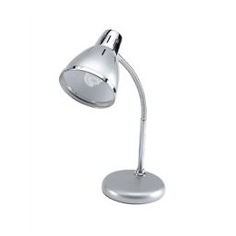 Unilux Retro Desk Lamp Fluorescent Flexible Arm Ventilated Shade H400mm12W Grey Ref 864F45UK