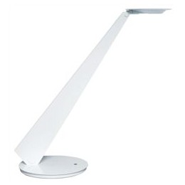 Unilux Infinity Desk Lamp Dimmable Asymmetrical Lenses 4x LED H200-630mm White Ref 651L10UK