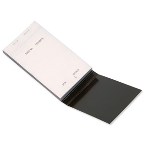 PAD Service Pad Quadruple NCR Carbonless Tear-out 4-Part 165x95mm Ref RES400 [Pack 50]