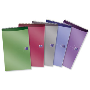 Oxford Office Reporters Notebook 140pp 125x200mm Assorted Ref 100080497 [Pack 10]