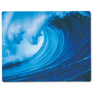Fellowes Natural Collection Mouse Mat Pad Waves Ref 58713