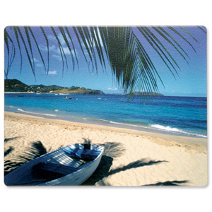 Fellowes Natural Collection Mouse Mat Pad Beach Shore Ref 58748