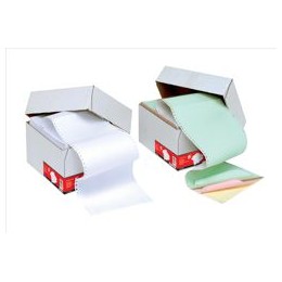 5 Star Listing Paper 3-Part Carbonless Perforated 60gsm 11inchx241mm Plain [700 Sheets]