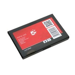 5 Star Stamp Pad 110x70mm Black