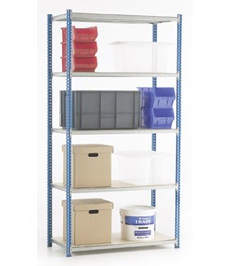 Trexus Quick Shelf System Initial Bay Boarded W1000xD500xD2000mm