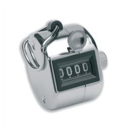 HELIX HAND HELD TALLY COUNTER CHROME