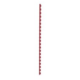 5 Star Binding Combs Plastic 21 Ring 35 Sheets A4 6mm Red [Pack 100]