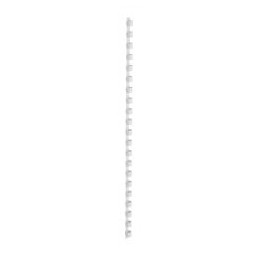 5 Star Binding Combs Plastic 21 Ring 55 Sheets A4 8mm White [Pack 100]