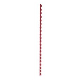 5 Star Binding Combs Plastic 21 Ring 55 Sheets A4 8mm Red [Pack 100]