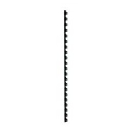 5 Star Binding Combs Plastic 21 Ring 75 Sheets A4 10mm Black [Pack 100]