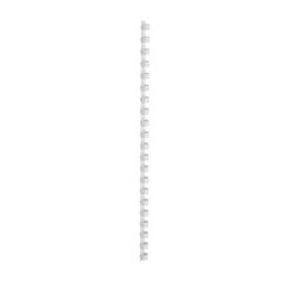 5 Star Binding Combs Plastic 21 Ring 75 Sheets A4 10mm White [Pack 100]