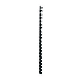 5 Star Binding Combs Plastic 21 Ring 110 Sheets A4 12mm Black [Pack 100]