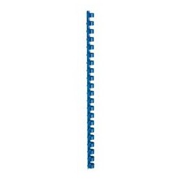 5 Star Binding Combs Plastic 21 Ring 110 Sheets A4 12mm Blue [Pack 100]