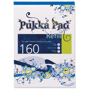 Pukka Wave Refill Pad Assorted A4 Ref 6521 [Price Offer] [Pack 6] May 2011 - Mar 2012