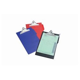 Rapesco Clipboard PVC-finish Heavy-duty A4 Red Ref 0490