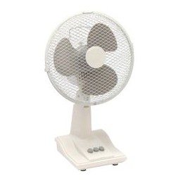5 Star Desk Fan Oscillating Tilt and Lock 48.5Db 3-Speed H500mm Dia.305mm