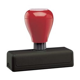 5 Star Pre-Inked Customised Stamp 60x23mm [6 lines]