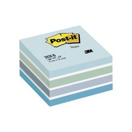 3M PostIt Cube 76x76mm Blue 2028B