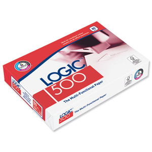Logic 500 Paper Multipurpose 80gsm A3 White Ref BP-107741H [500 Sheets]