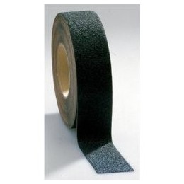 COBA Grip-Foot Tape Anti-slip Grit Surface Hard-wearing W25mmxL18.3m Black Mat Ref GF010001