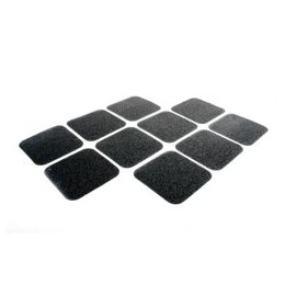 COBA Grip Foot Tape Tile Anti-slip Grit Surface Hard-wearing W140xD140mm Black Ref GF010005 [Pack 10]