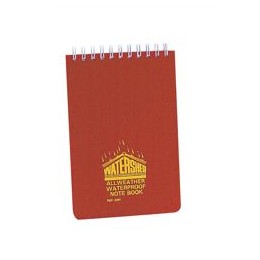 Chartwell Watershed Book 6x4 Ruled Red