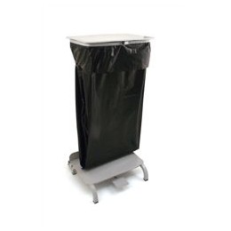 ADDIS 50LT PRESS TOP BIN METALLIC 512834