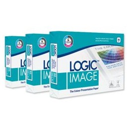 Logic Image Presentation Paper Ream-Wrapped 80gsm A4 White Ref BP-117884H [5 x 500 Sheets]