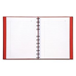Blueline MiracleBind Twin Wire Wirebound Notebook 120 Ruled Pages A4 Red Ref BA4.83