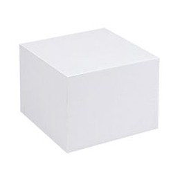 5 Star Refill Block for Noteholder Cube Approx. 750 Sheets of Paper 90x90mm White
