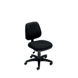 Trexus Intro Operators Chair Fixed Medium Back H410mm Seat Seat W490xD450xH4300-540mm Black