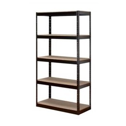 Influx Storage Shelving Unit Heavy-duty Boltless 5 Shelves Capacity 5x 150kg W950xD450xH1880mm Black