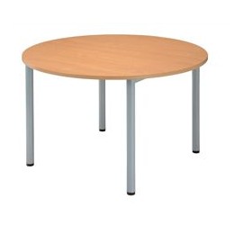 Sonix Table Circular 25mm Top Dia1200xH720mm Beech
