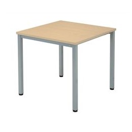 Sonix Table Square 25mm Top W800xD800xH720mm Maple Ref 23