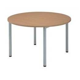 Sonix Table Circular 25mm Top Dia1200xH720mm Oak