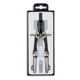 Rotring Master Bow Compass Rapid Adjustment 2 Hinged Legs Pivot 4.0mm Length 170mm Ref S0676580