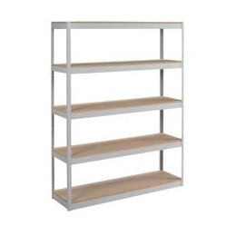 Influx Archive Shelving Unit Heavy-duty Extra Wide 5 Shelves Capacity 5x 100kg W1500xD450xH1880mm