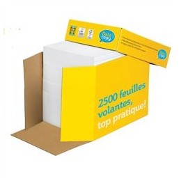 Data Copy Everyday Paper 80gsm Non-Stop Box No Wrap A4 White Ref 85704 [2500 Sheets]