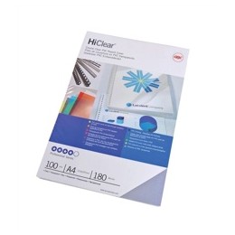 GBC 150mic Super Clear PVC Cover P50